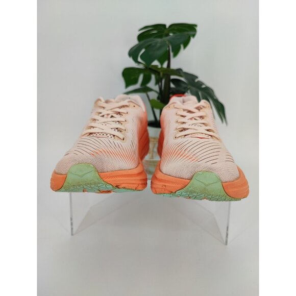 Hoka One One Women's Rincon 3 Orange Running Walking Shoes Size 6.5B US - Picture 2 of 9